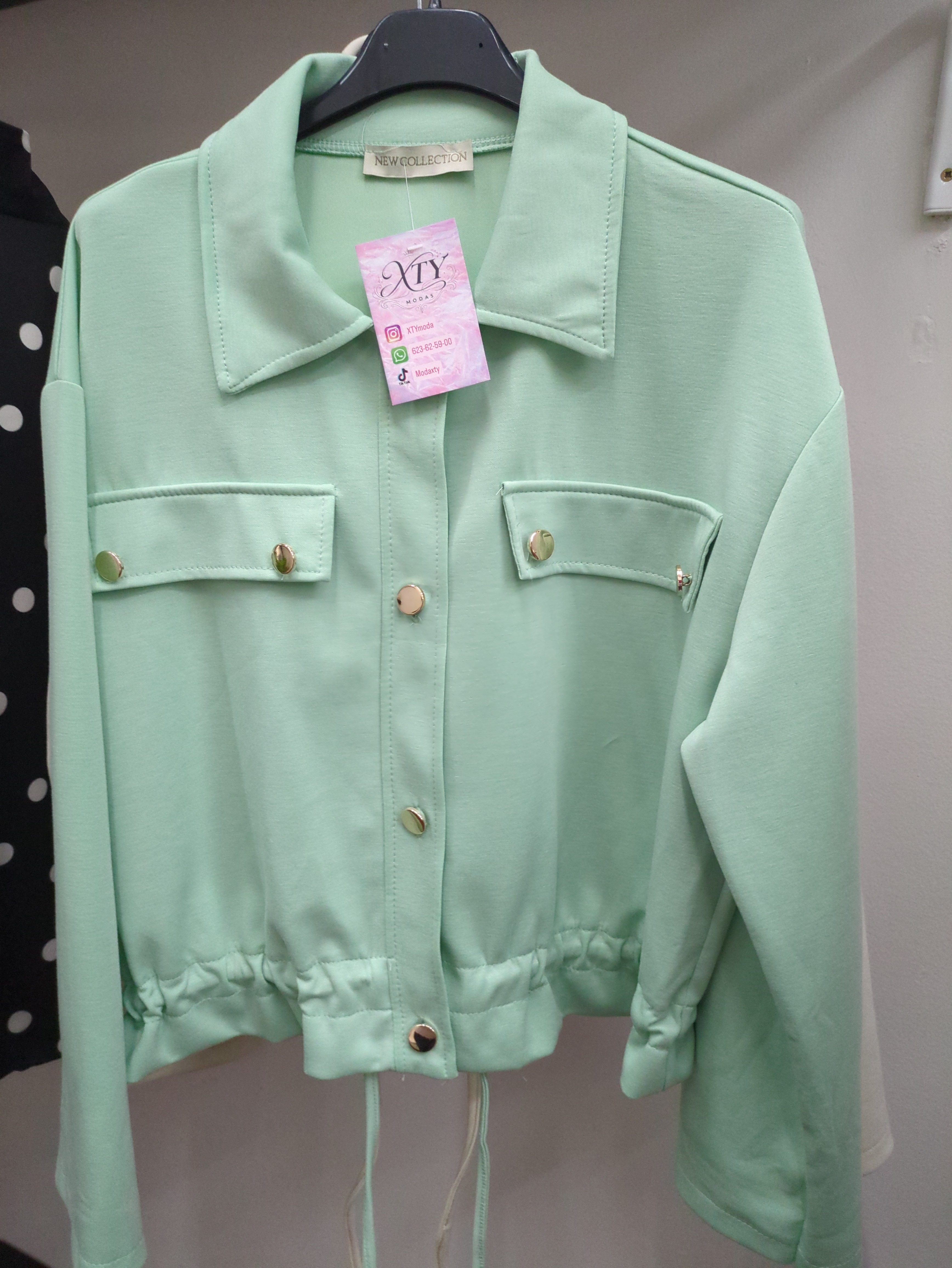 Chaqueta botón