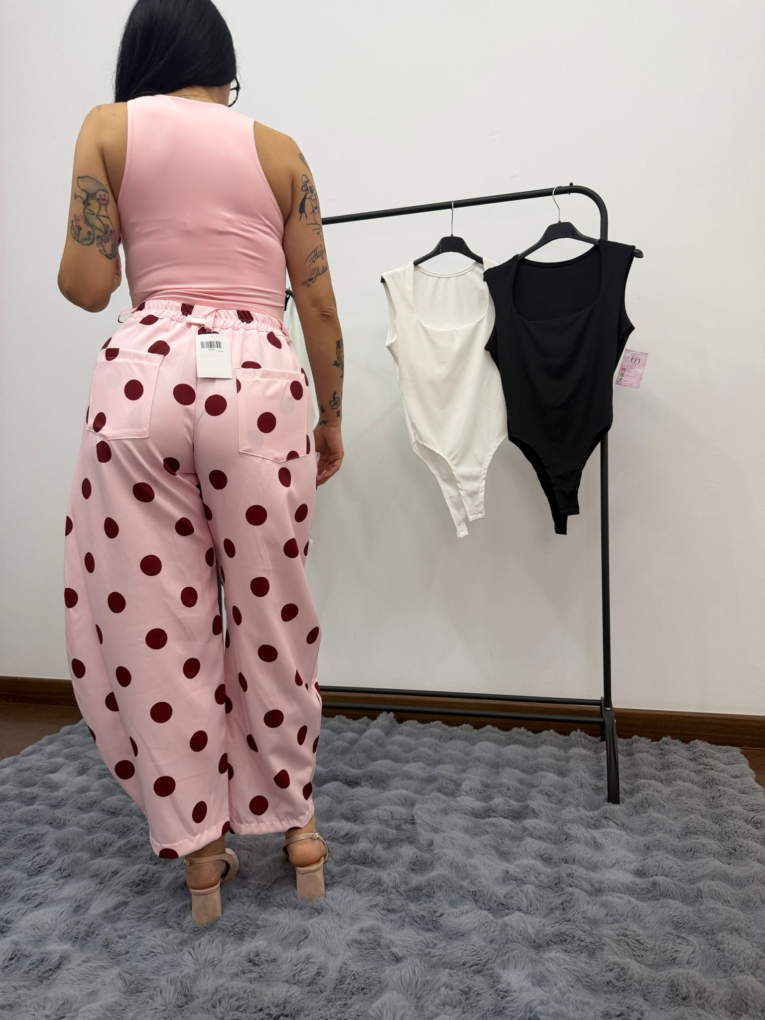Pantalón lunares