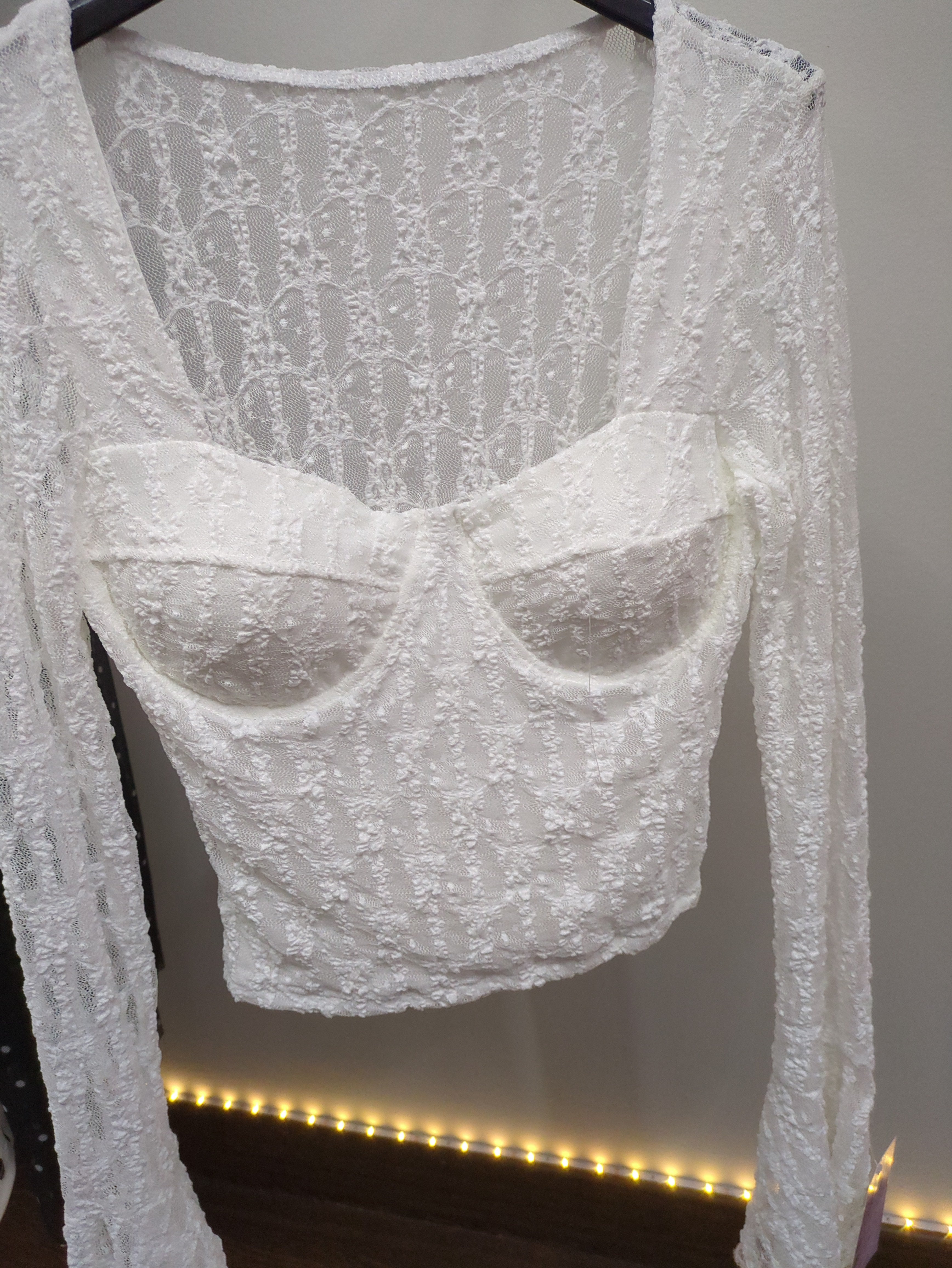 Camiseta encaje