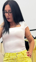 Camiseta cuello cuadrado